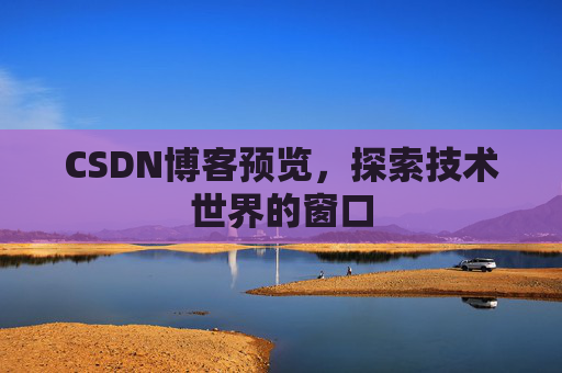 CSDN博客预览，探索技术世界的窗口